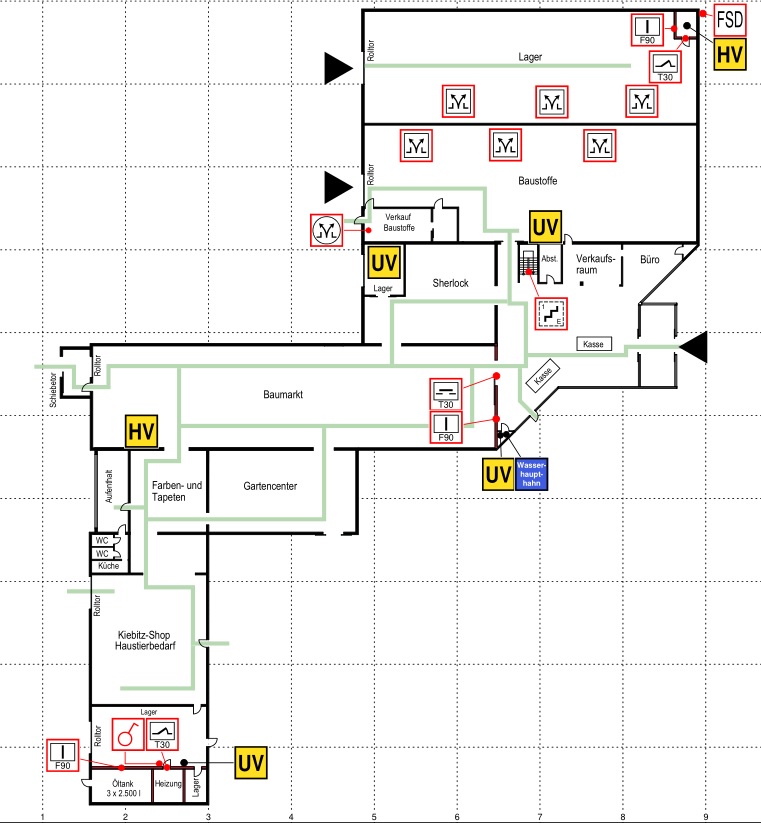 11 Grundriss EG Baumarkt